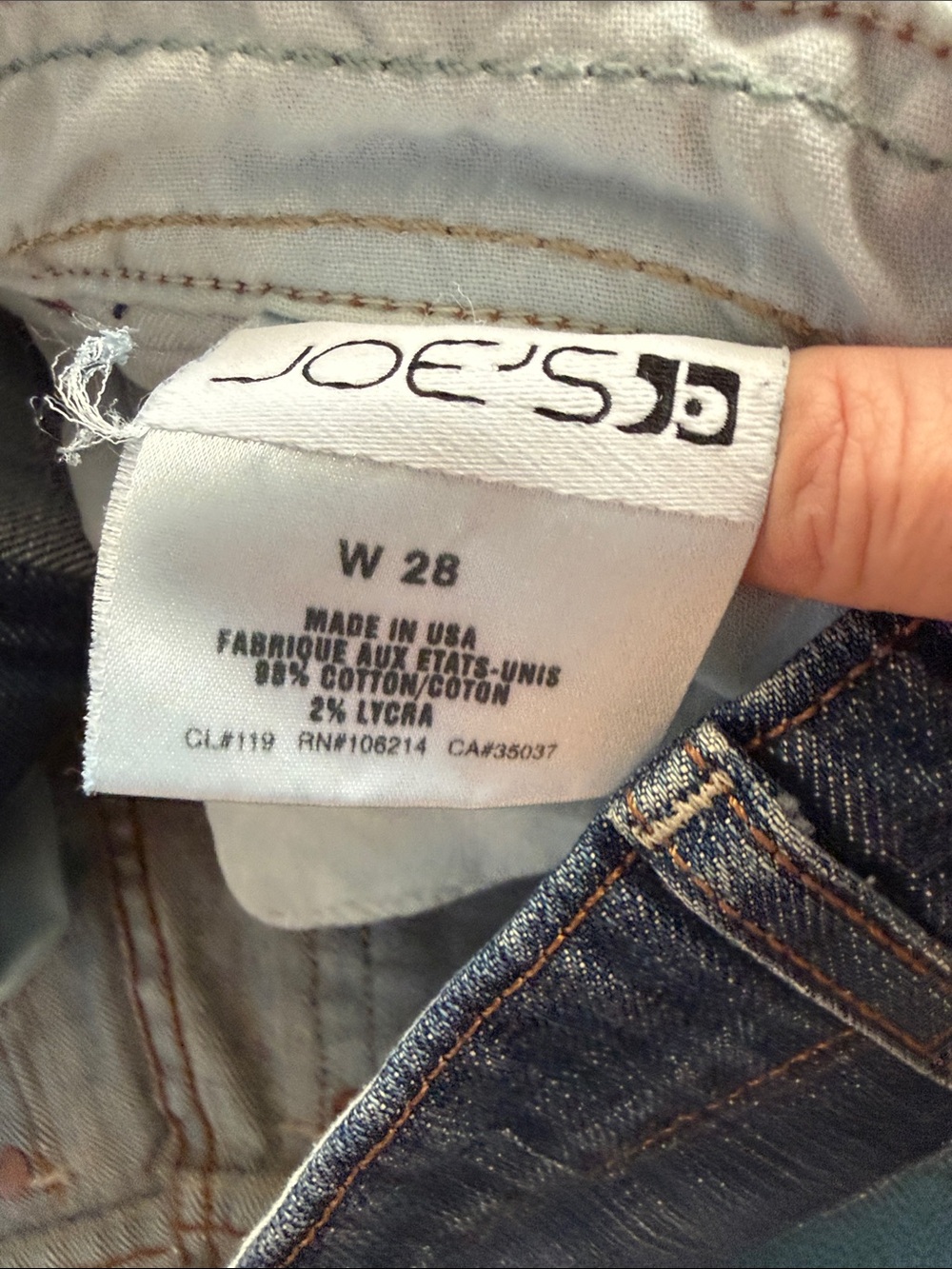 Joe's Jeans Women's Faded Indigo Skinny Jeans - Picture 3 of 9